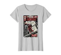 Daredevil Super Issue Comic Cover Camiseta, Mujer, Plata, 3XL