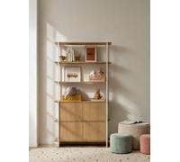Darel estantería alta natural blanca infantil - Kenay Home