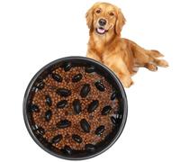 DARENYI Comedero Perro Gato, Cuenco de Perro de Alimentación Comedero Antivoracidad para Perros y Gatos Pequeños y Medianos Evitar el Ahogo y Comer Demasiado