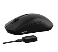 DAREU A950pro Raton inalambrico Gaming 4K 55 g, Ultraligero, tasa de sondeo de 4 KHz, Sensor óptico PAW3395, 26K dpi, 5 Botones programables, soporta Carga rápida de 15 Minutos y conexión de