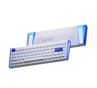 DAREU COOL68 - Teclado para juegos con cable al 60%, teclado con interruptor magnético de activación rápida con tasa de sondeo de 8000 Hz, accionamiento ajustable, latencia de 0.1 ms, SOCD, montaje