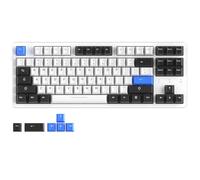 DAREU EK87PRO - Teclado mecánico inalámbrico 80%, teclado para juegos TKL Tri-Mode RGB con enchufe LED intercambiable en caliente, teclas PBT, montaje de junta, acolchado de 6 capas, interruptor