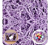 Darfukei Papel triturado para cestas de regalo, relleno de papel arrugado de 1/2 libra (8 onzas) para regalos de propuesta de dama de honor, triturado de papel arrugado para cumpleaños, bodas, bolsas