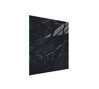 DarHaus Placa protectora de vitrocerámica 45 x 52 cm 1 pieza cocina eléctrica universal para inducción protección contra salpicaduras tabla de cortar de vidrio templado como decoración, MÁRMOL