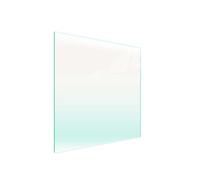 DarHaus Placa protectora de vitrocerámica 50x52 cm 1 pieza cocina eléctrica universal para inducción protección contra salpicaduras tabla de cortar de vidrio templado como decoración transparente