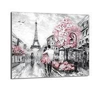 DarHaus Placa protectora de vitrocerámica 60 x 52 cm 1 pieza cocina eléctrica universal para inducción protección contra salpicaduras tabla de cortar de vidrio templado como decoración, PARÍS