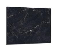 DarHaus Placa protectora de vitrocerámica 60 x 52 cm 1 pieza cocina eléctrica universal para inducción protección contra salpicaduras tabla de cortar de vidrio templado como decoración, MÁRMOL