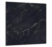DarHaus Placa protectora de vitrocerámica 60 x 65 cm, Cristal decorativo con cinta adhesiva, tabla de cortar de vidrio templado, Panel de protección contra salpicaduras de cocina, MÁRMOL