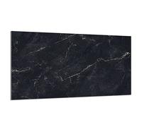 DarHaus Placa protectora de vitrocerámica 90 x 52 cm 1 pieza cocina eléctrica universal para inducción protección contra salpicaduras tabla de cortar de vidrio templado como decoración, MÁRMOL
