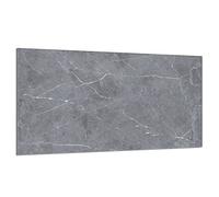 DarHaus Placa protectora de vitrocerámica 90 x 52 cm 1 pieza cocina eléctrica universal para inducción protección contra salpicaduras tabla de cortar de vidrio templado como decoración, MÁRMOL