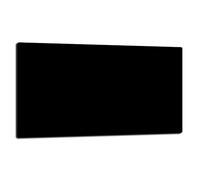 DarHaus Placa protectora de vitrocerámica 90x52 cm 1 pieza cocina eléctrica universal para inducción protección contra salpicaduras tabla de cortar de vidrio templado como decoración negro