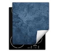 DarHaus Placa protectora vitroceramica 45 x 52 cm - Antideslizante Vinilo - Tapa protectora vitroceramica - azul - pizarra