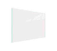 DarHaus Tabla de Cortar de Vidrio Templado - Cubierta de Cocina y Protector de Vidrio Resistente - UNA Pieza 40x30 cm blanco