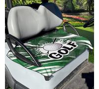 Darisoco Ball - Fundas de asiento para carrito de golf, toalla de asiento para carrito de golf, accesorios para la mayoría de carritos de golf de 2 asientos, accesorios para carrito de golf