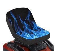 Darisoco Funda de asiento de tractor de bomberos azul para tractores de gabinete, sin reposacabezas, banda elástica con cordón, cómoda, rápida y fácil de instalar