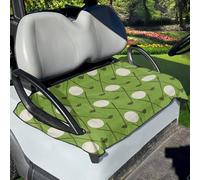 Darisoco Fundas de asiento universales para carrito de golf, fundas de asiento de coche, accesorios para carrito de golf, se adaptan a la mayoría de carritos de golf y carritos de golf de 2 asientos