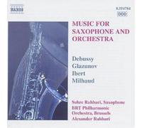 Darius Milhaud MUSIC FOR SAXOPHONE AND ORCHESTRA (CD) Album (Importación USA)
