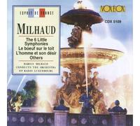 Darius Milhaud – uvres pour orchestre – Vox