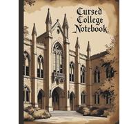 Dark Academia Aesthetic Composition College-Ruled Notebook (110 Pages, 7.5 x 9.25 in): Writers, and Lovers of Gothic Era Perfect for Academic and College Students