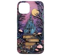 Dark Academia Biblioteca Gótica Calaveras y Flores Carcasa para iPhone 13