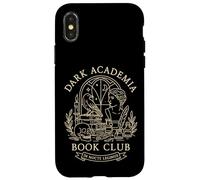Dark Academia Book Club Vintage Gothic Libros Carcasa para iPhone X/XS
