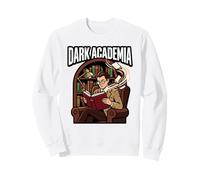Dark Academia Books Moda Gótica Estética Libro Amante Estilo Sudadera