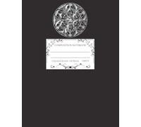 Dark Academia Composition Notebook College Ruled, 110 Pages: Vintage Gothic Aesthetic Notebook for School, Study, Writing