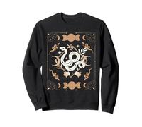 Dark Academia Estética Celestial Boho Tarot Serpientes Bruja Sudadera