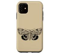 Dark Academia Grunge Butterfly, Fairycore Goth Polilla Carcasa para iPhone 11