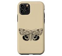 Dark Academia Grunge Butterfly, Fairycore Goth Polilla Carcasa para iPhone 11 Pro