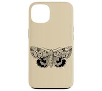 Dark Academia Grunge Butterfly, Fairycore Goth Polilla Carcasa para iPhone 13