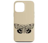 Dark Academia Grunge Butterfly, Fairycore Goth Polilla Carcasa para iPhone 13 Pro MAX
