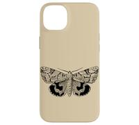Dark Academia Grunge Butterfly, Fairycore Goth Polilla Carcasa para iPhone 14 Plus
