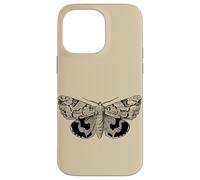 Dark Academia Grunge Butterfly, Fairycore Goth Polilla Carcasa para iPhone 14 Pro MAX