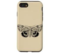 Dark Academia Grunge Butterfly, Fairycore Goth Polilla Carcasa para iPhone SE (2020) / 7/8