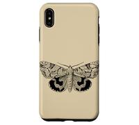 Dark Academia Grunge Butterfly, Fairycore Goth Polilla Carcasa para iPhone XS MAX