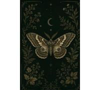 Dark Academia Journal: Vintage Moth & Botanical Lined Notebook for Readers, Writers and Book Lovers | 6 x 9 Inches | 120 Pages