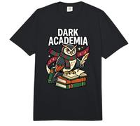 Dark Academia Owl Book Lover Reader Literario Mágico Vintage Comfort Colors Adult Heavyweight T-Shirt