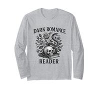 Dark Academia Reader Gothic Snake and Rose Mujer Hombre Manga Larga