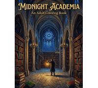 Dark Academia: The Scholar's Grimoire: Adult Coloring Book of Gothic Architecture, Ancient Libraries & Mythical Creatures for Stress Relief