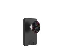 Dark Academia Victorian Gothic Floral Pattern PopSockets PopWallet para MagSafe