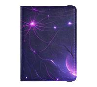 Dark Bat Vampire Web Moon - Soporte de cuero para pasaporte para viajes para viajes, organizador de documentos, accesorios para mujer, ultra delgado, Dark bat vampire web moon, 1 size