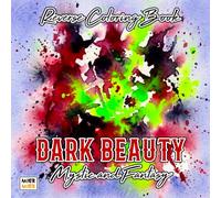 Dark Beauty Mystic and Fantasy Reverse Coloring Book: Mystical Women, Gothic Portraits, and Enchanted Female Characters for Creative Line Drawing