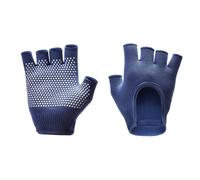 (dark blue color) Pilates Gloves Fitness Gloves Breathable Cycling Gloves Gym Gloves Training Gloves Sports Gloves for Dance Sport Yellow