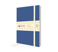 Dark Blue & Cream Artisan Paperback Notebook