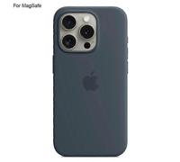 (Dark Blue) iPhone 15 Pro Case with MagSafe, Liquid Silicone Protective Cover, Slim Fit, Anti-Scratch Anti-Drop Shockproof Phone Case