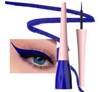 Dark Blue Liquid Eyeliner Long Lasting Waterproof Dark Blue Eye Liners for Women, Eyes Wing Eye-liner Stamps Shapes High Pigment Colored Eyeliner, 13#