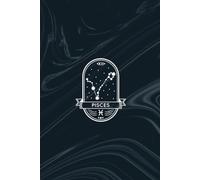 Dark Blue Pisces Journal: A Freeform Notebook for Thoughts, Ideas, and Manifestation