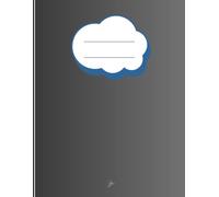 Dark Cloud Thoughts: A Simple Lined Notebook for Notes, Dreams, Plans, and Daily Writing | 8.5 x 11 in | 120 Pages