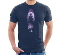 Dark Crystal of Truth Symbol Men's T-Tshirts Camisetas y Tops. Blue(X-Large)